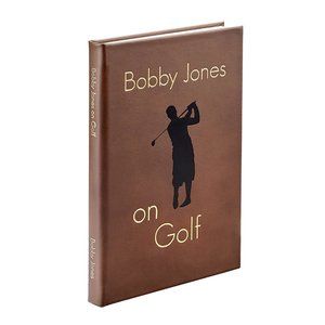 NEW Bobby Jones on Golf - Hardcover Leather Bound Book, Great for Gifts